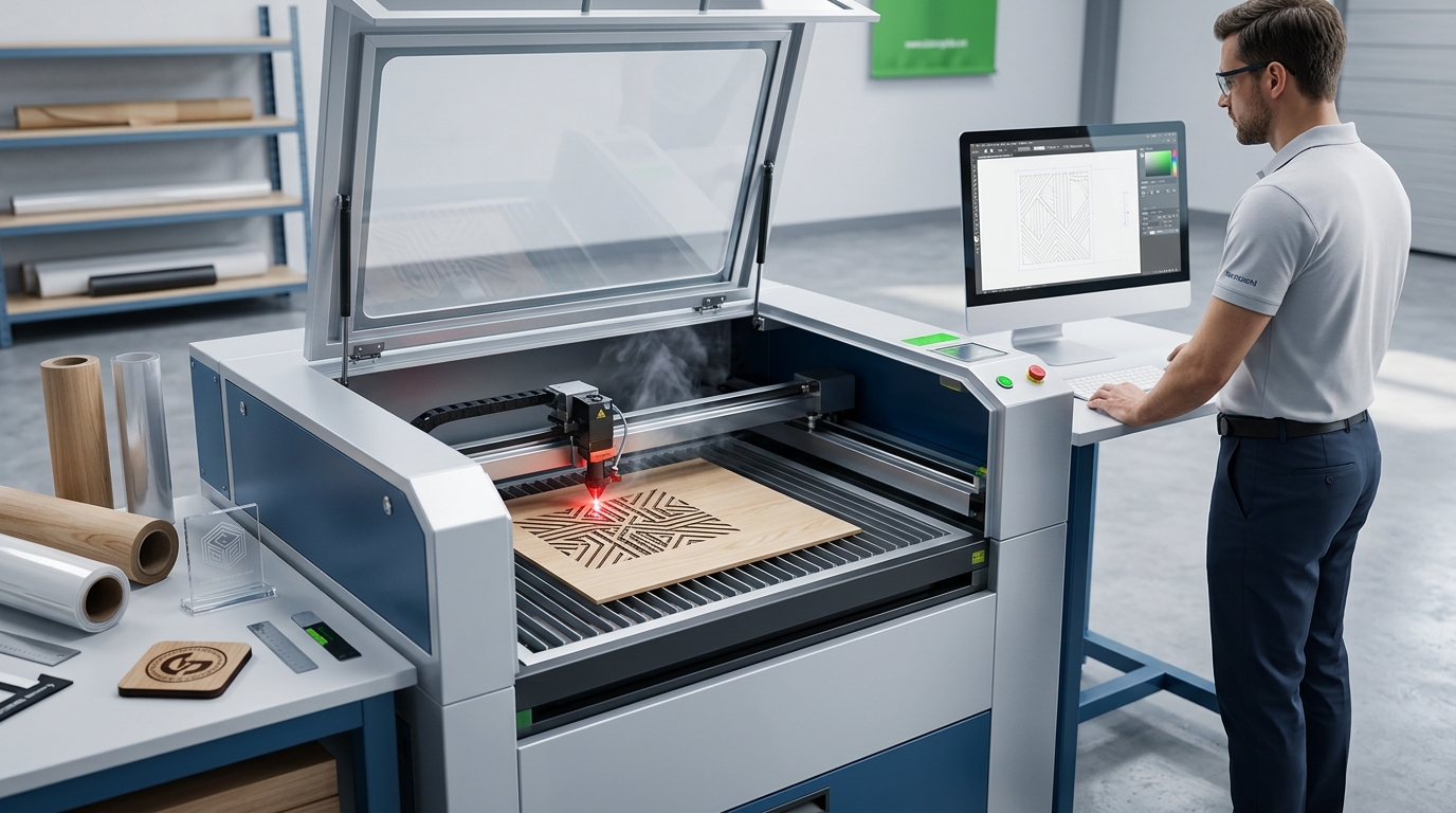 როგორ მიმდინარეობს ლაზერზე ჭრა გრავირება - 4 ძირითადი ეტაპი