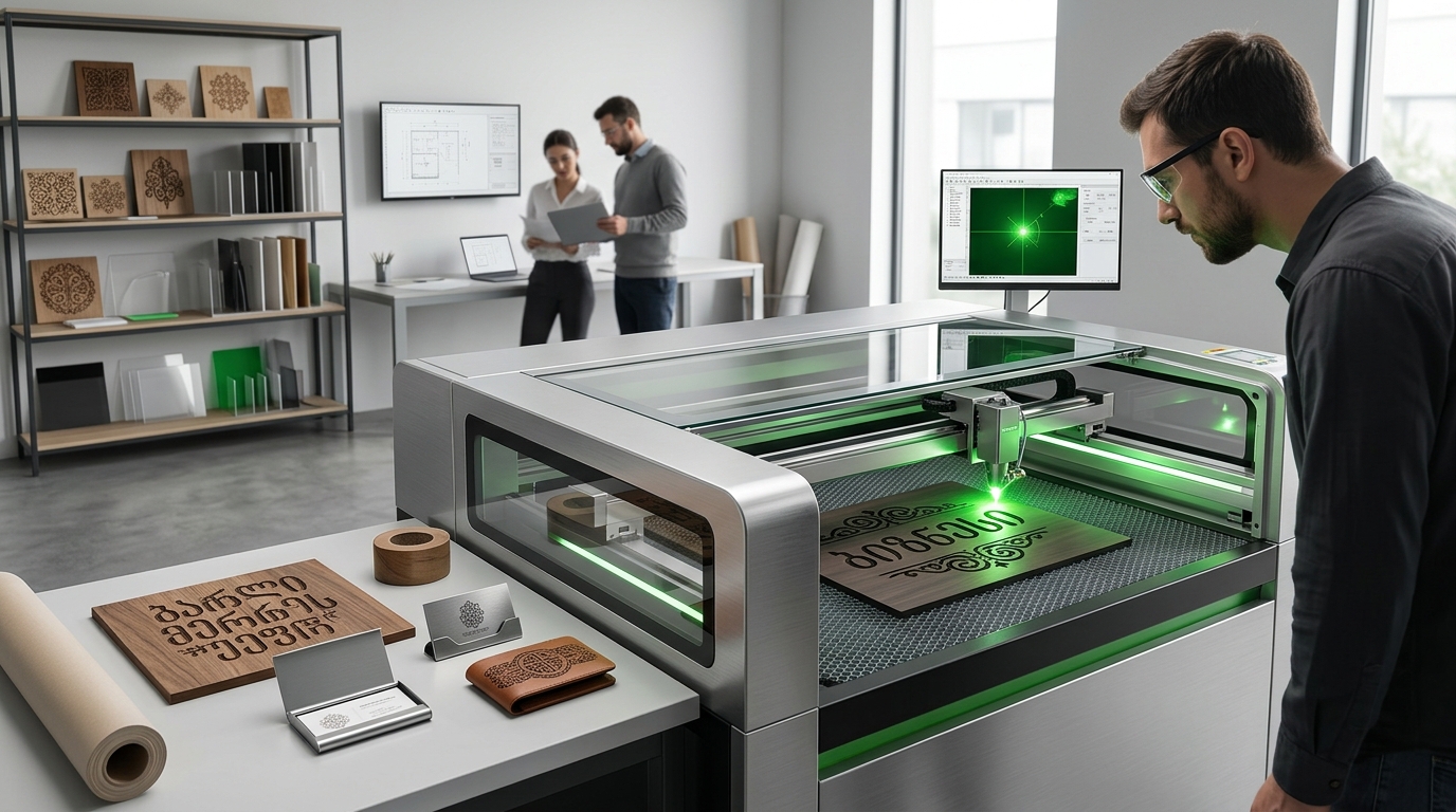 რატომ არის ლაზერზე ჭრა გრავირება მნიშვნელოვანი ქართული ბიზნესისთვის?