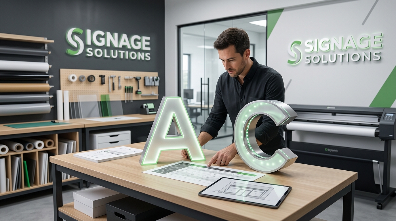 3d acrylic letters signage