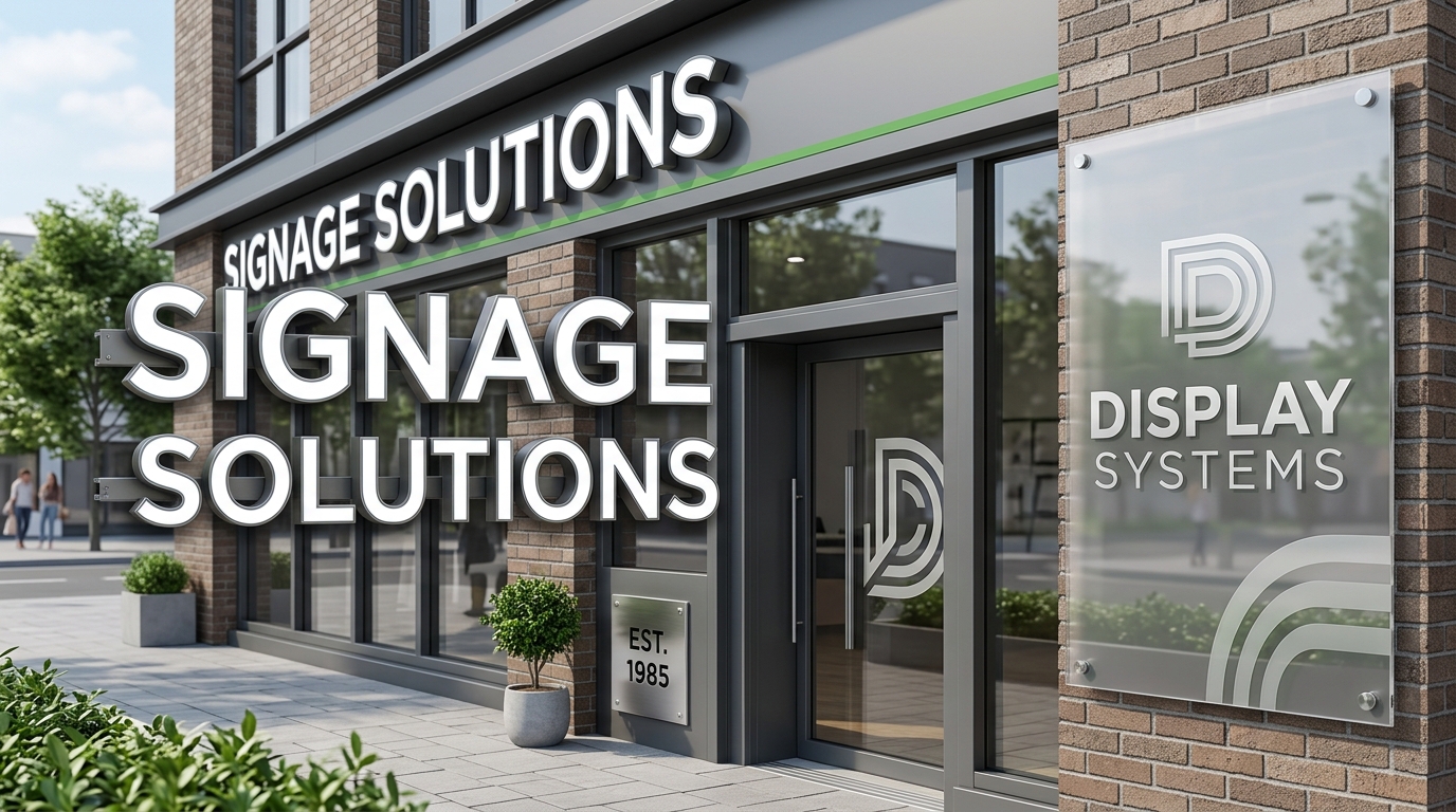 3d channel letters signage