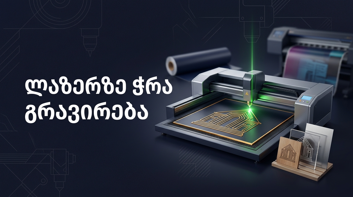 ლაზერზე ჭრა გრავირება - Craftarea