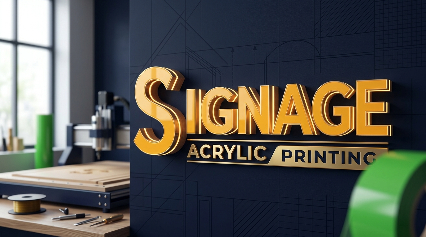 A Complete Guide to 3D Acrylic Letter Sign Boards: Pricing, Design, and Materials - Craftarea