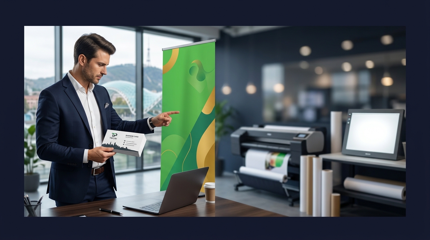 Urgent Printing Needs in Tbilisi: Where to Go for Last-Minute Business Cards and Banners - Craftarea