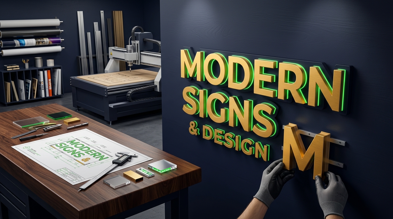 From Mockup to Reality: How to Make 3D Signage for Your Storefront - Craftarea