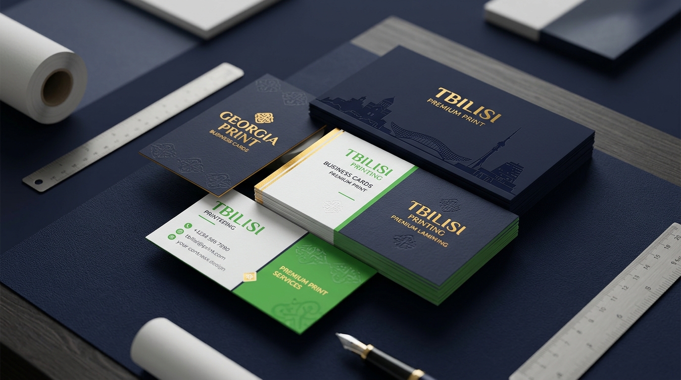 The Ultimate Guide to Business Card Printing in Tbilisi: Materials, Finishes, and Turnaround - Craftarea