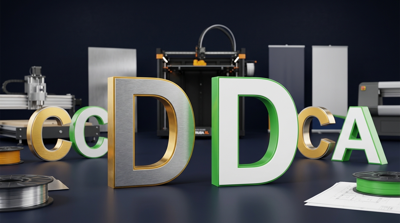 Metal vs. Plastic 3D Letters for Signs: Durability, Cost, and Aesthetics - Craftarea